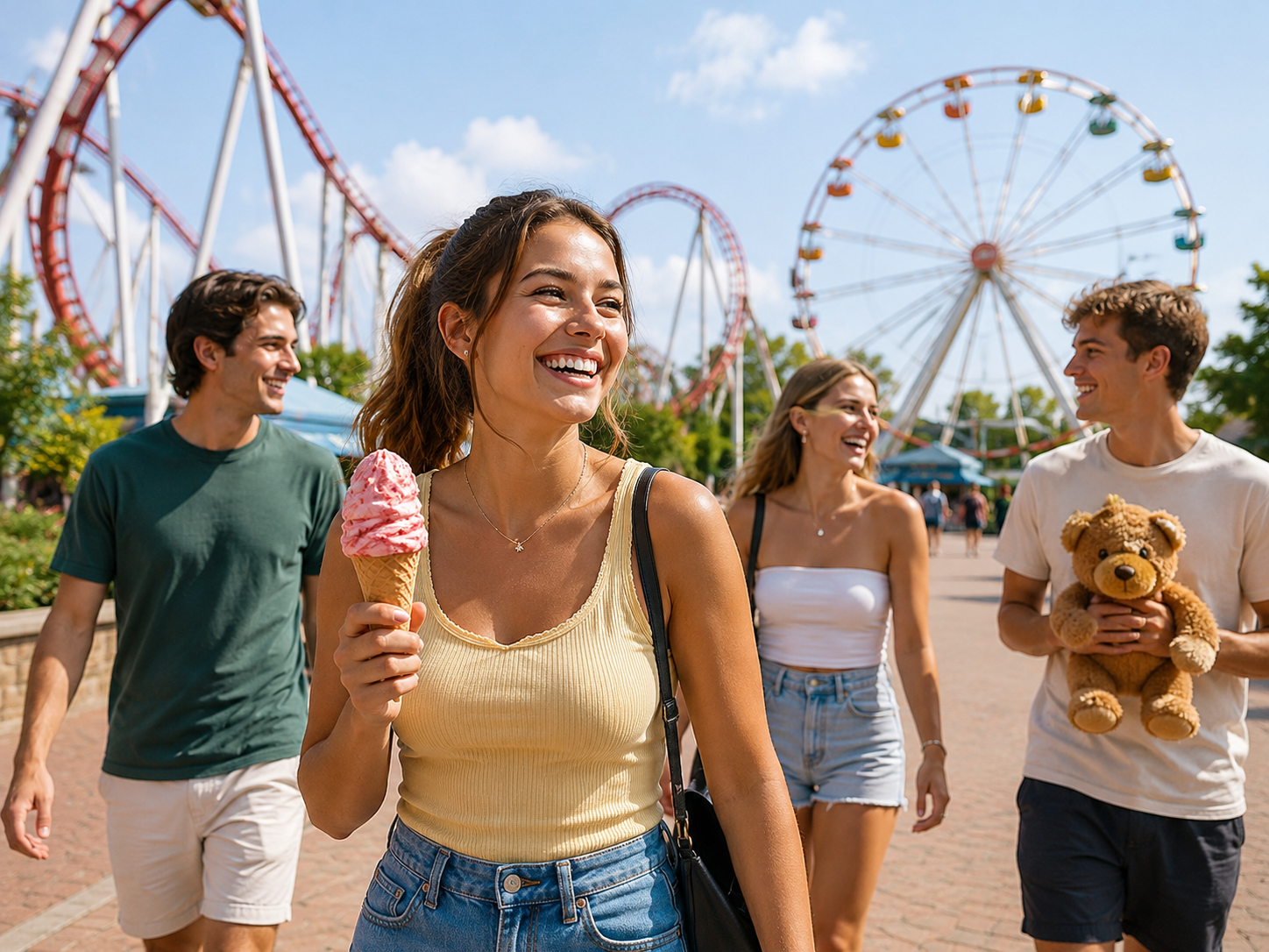 A Day at an Amusement Park