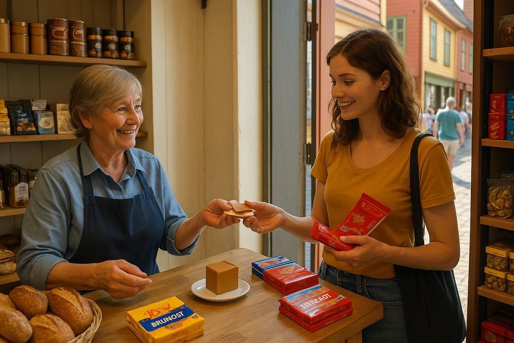 Shopping for Edible Souvenirs